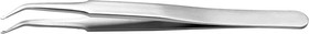 Фото 1/2 120 mm, Stainless Steel, Grooved, Tweezers