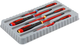 BE-9882SL, Kit: screwdrivers; insulated; Pozidriv®,slot; ERGO®; 5pcs.