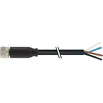 7000-08061-6111000, Straight Female 4 way M8 to Connector & Cable, 10m