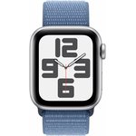 Смарт-часы Apple Watch SE 2023 A2722 40мм OLED корп.серебристый Sport Loop ...