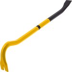 25202, Лом-гвоздодер, 450 мм, шестигранный 16 мм, окрашенный, сталь 65