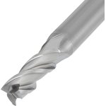 AHNO Фреза твердосплавная 6мм (L=50, l=18, хв=6) Z3 45° по алюминию и ...