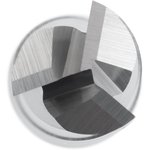 AHNO Фреза твердосплавная 10мм (L=75, l=30, хв=10) Z3 45° по алюминию и ...