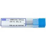 AHNO Фреза твердосплавная 10мм (L=75, l=30, хв=10) Z3 45° по алюминию и ...