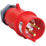 Вилка эл. каб. 16А 3P+PE 380В IP44 MAGNUM ССИ-014 IEK PSN02-016-4