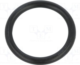 O-25X3.5-70-NBR, Прокладка O-ring, NBR, Thk: 3,5мм, dвнутр 25мм, черный, -30-100°C