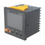 CX6M-2P4F, Счетчик: электронный, LCD x2, импульсы/время, SPST, Отв: 68x68мм