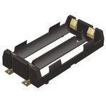 1048P, Cylindrical Battery Contacts, Clips, Holders & Springs SMT Polarized Holder Dual 18650 Batterie