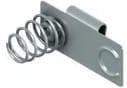 297, Cylindrical Battery Contacts, Clips, Holders & Springs COIL SPRING CONTACT STL 2 CELL SNAPON RT