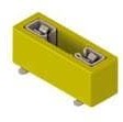 Фото 1/2 3587-20, Fuse Holder SMT 2 IN 1 AUTO BLDE HOLDER, YELLOW 20A