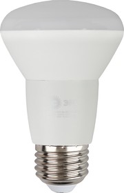 Фото 1/4 Лампочка светодиодная ЭРА RED LINE ECO LED R63-8W-827-E27 Е27 / Е27 8 Вт рефлектор теплый белый свет Б0050300
