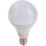 53110, Лампа светодиодная LED 10 Вт 710 лм 3000К AC180-240В E14 шар P45 теплая ...