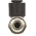 3159 06 10, LF3000 Series Elbow Threaded Adaptor, R 1/8 Male to Push In 6 mm ...