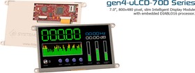 Фото 1/2 SK-gen4-70DT-AR, gen4 7in Arduino Compatible Display