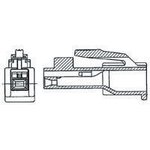 176299-1, Power Connector Socket, 12A, 600 V ac