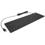 KSK-8030 IN (US), Keyboard, US English, QWERTY, USB, Cable