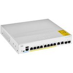 CBS350-8P-E-2G-EU, PoE Switch, Managed, 1Gbps, 67W, PoE Ports 8, Fibre Ports 2