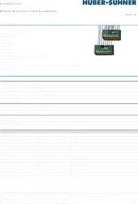 MF53/1x8A_ 21MXP/21SMA/152, RF Cable Assemblies Multicoax breakout, 1x8 ...