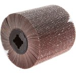 Шлифовальный лепестковый валик на тканой основе 100x100x19мм, P240 ШЛВ100x100x19P240