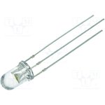 OSRMPA5B31A, LED; 5mm; red/warm white; 30°; Front: convex; 1.8?2.6/2.8?3.6V