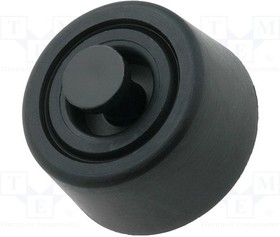 FIX-FR-117, Quick mounting foot; black; polyetylene; A: 8mm; B: 20mm; C: 18mm, DREMEC | купить в розницу и оптом