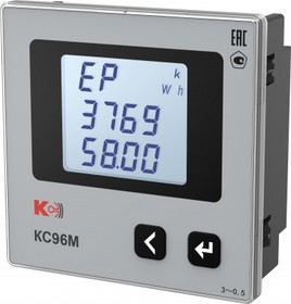 КС96М-К31-5А-500В-3.4 Многофункциональный прибор с портом RS-485 (Modbus), мультиметр