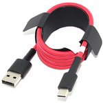 Кабель Xiaoмi Mi Braided USB Type-C 1м красный