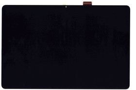Фото 1/2 Дисплей (экран) в сборе с тачскрином для Samsung Galaxy Tab S7 FE SM-T733N черный