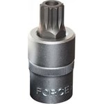 Головка 1/2-бита Spline М14 L 55 мм с отверст. FORCE 34805514T