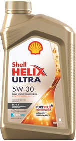 Фото 1/3 550046369 Масло Shell Helix Ultra ECT 5W30 C3 синтетическое (1л) NEW
