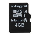 INIMSD4GPSLC, 4 GB Industrial MicroSDHC Micro SD Card, UHS-1
