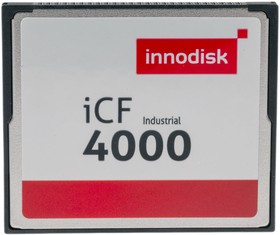 Фото 1/3 DC1M-02GD31W1DB, iCF4000 CompactFlash Industrial 2 GB Compact Flash Card