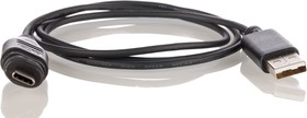 Фото 1/4 UC20ML-NAML-QA001, USB 2.0 Cable, Male USB A to Male USB C Cable, 1m