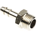 0931 06 13, LF3000 Series Straight Threaded Adaptor, G 1/4 Male to Push In 6 mm ...