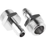 0931 08 17, LF3000 Series Straight Threaded Adaptor, G 3/8 Male to Push In 8 mm ...