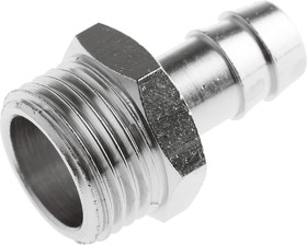 Фото 1/2 0931 10 21, LF3000 Series Straight Threaded Adaptor, G 1/2 Male to Push In 10 mm, Threaded-to-Tube Connection Style