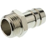 0931 15 21, LF3000 Series Straight Threaded Adaptor, G 1/2 Male to Push In 15 ...