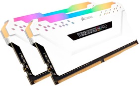 Фото 1/10 Модуль памяти Corsair DIMM DDR4 16GB(2x8GB) 3600МГц (CMW16GX4M2C3600C18W)