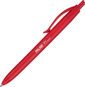 Фото 1/4 Ручка шариковая автомат. MILAN P1 Touch,1,0мм,масл,красный, 176512925