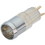 09-3389-00-04, Binder Circular Connector, 4 Contacts, Cable Mount, M8 Connector ...