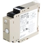 H3DK-HCS AC100-120V, H3DK Series DIN Rail Mount Timer Relay, 100 → 120V ac ...