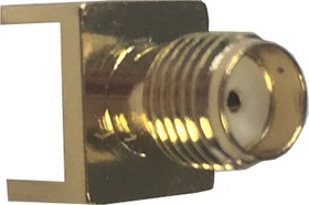Фото 1/4 CON-SMA-EDGE, CON Series, jack PCB Mount SMA Connector, 50Ω, Solder Termination, Straight Body