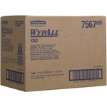 7567, WypAll Yellow Cloths for Industrial Cleaning, Dry Use, Pack of 25 ...