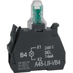 332203, OptiSignal D22 A45-LB-VB4 Red 24VACDC ZBVB4 Light unit (multiple of 1)