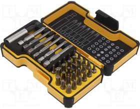 020 735 16, Kit: screwdriver bits; hex key,Phillips, Pozidriv®,slot,Torx®