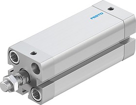 Фото 1/3 ADN-40-5-A-P-A, Pneumatic Cylinder - 536289, 40mm Bore, 5mm Stroke, ADN Series, Double Acting