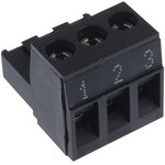25.320.0353.1, TERMINAL BLOCK PLUGGABLE, 3 POSITION, 22-12AWG