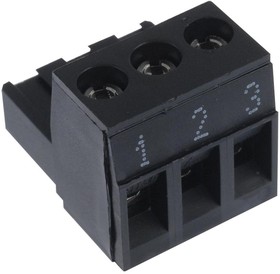 25.320.0353.1, TERMINAL BLOCK PLUGGABLE, 3 POSITION, 22-12AWG