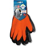 Зимние рабочие перчатки махровые, полиакриловые с латексным покрытием 283