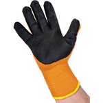 Зимние рабочие перчатки махровые, полиакриловые с латексным покрытием 283